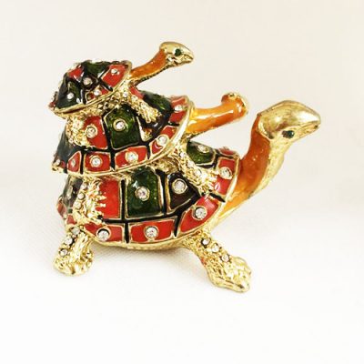 Bejeweled Turtle Family
