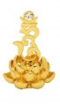 Bejeweled Hum on Gold Lotus
