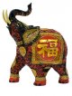 Elephant with Fuk wording red